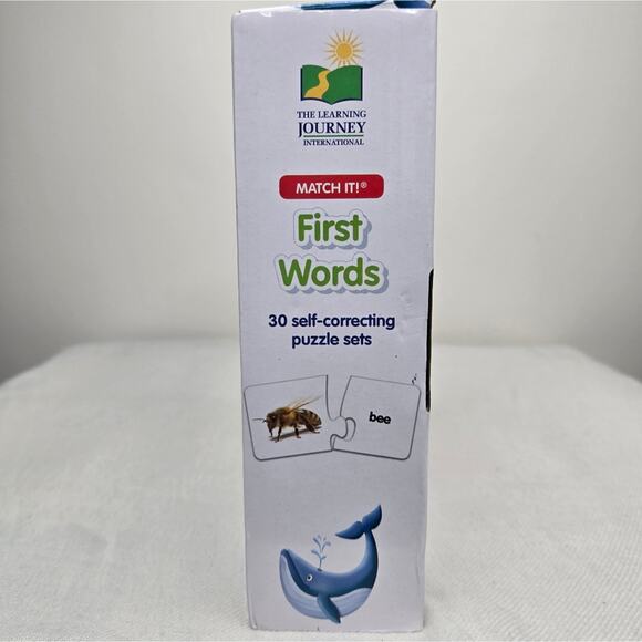 New Unopened Match It! First Words Set - Picture 5 of 6